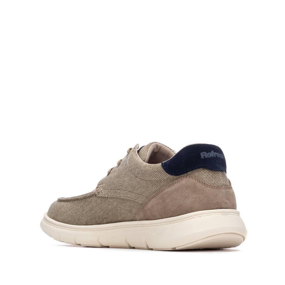 Zapato De Hombre Refresh 175534 Taupe 3/4