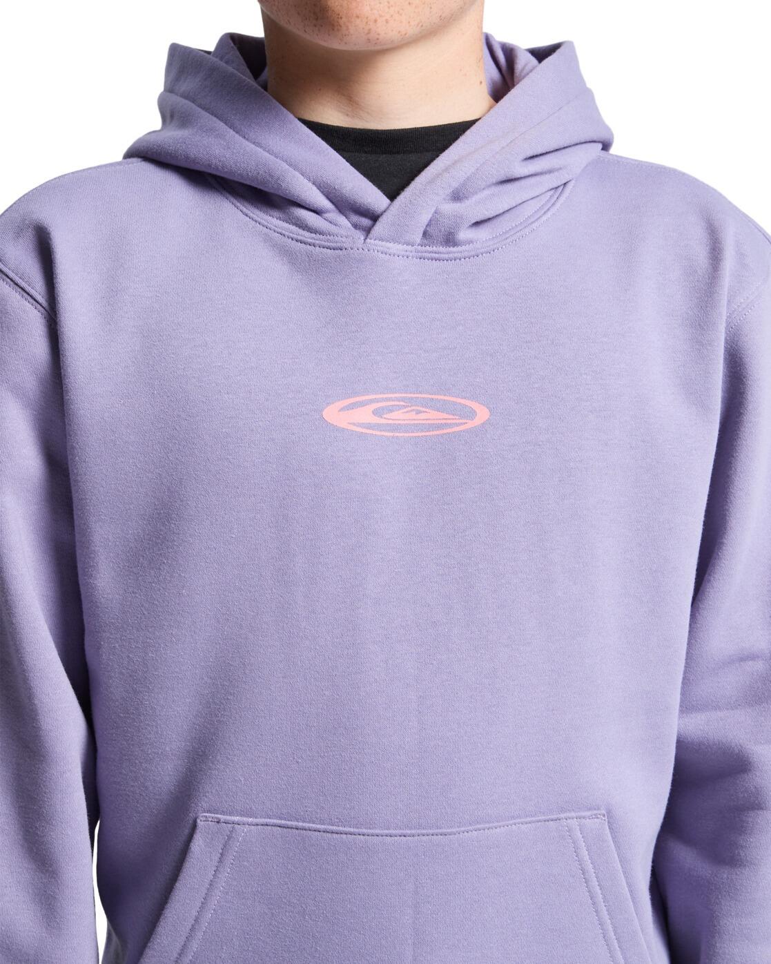 Sweat à capuche QUIK GLOBE Violet Garçon 4/4