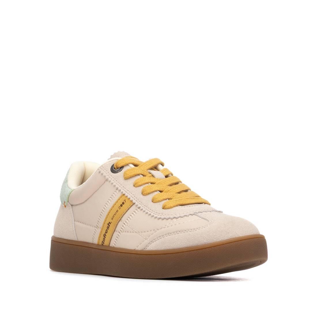 Zapatilla De Mujer Refresh 175053 Beige 2/4
