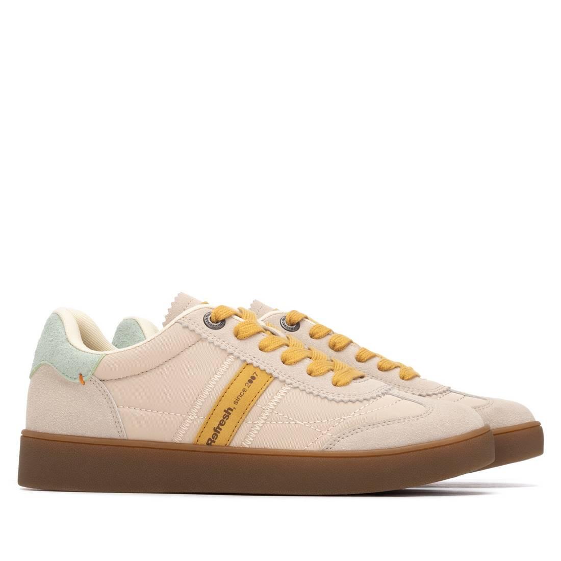 Zapatilla De Mujer Refresh 175053 Beige 4/4