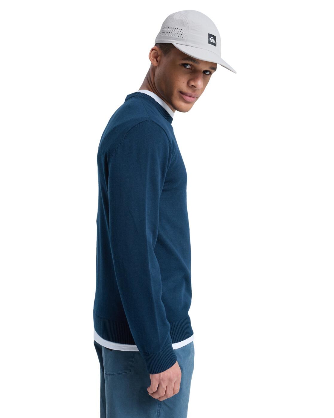 Pull SALT WATER LIGHT Bleu Homme 3/4