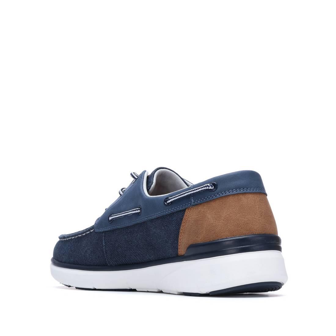 Zapato De Hombre Xti 145762 Navy 3/4