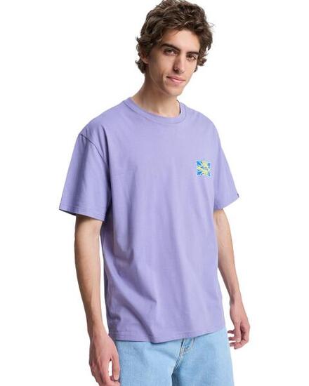 T-Shirt à manches courtes EV STARFISH STAMP Violet Homme