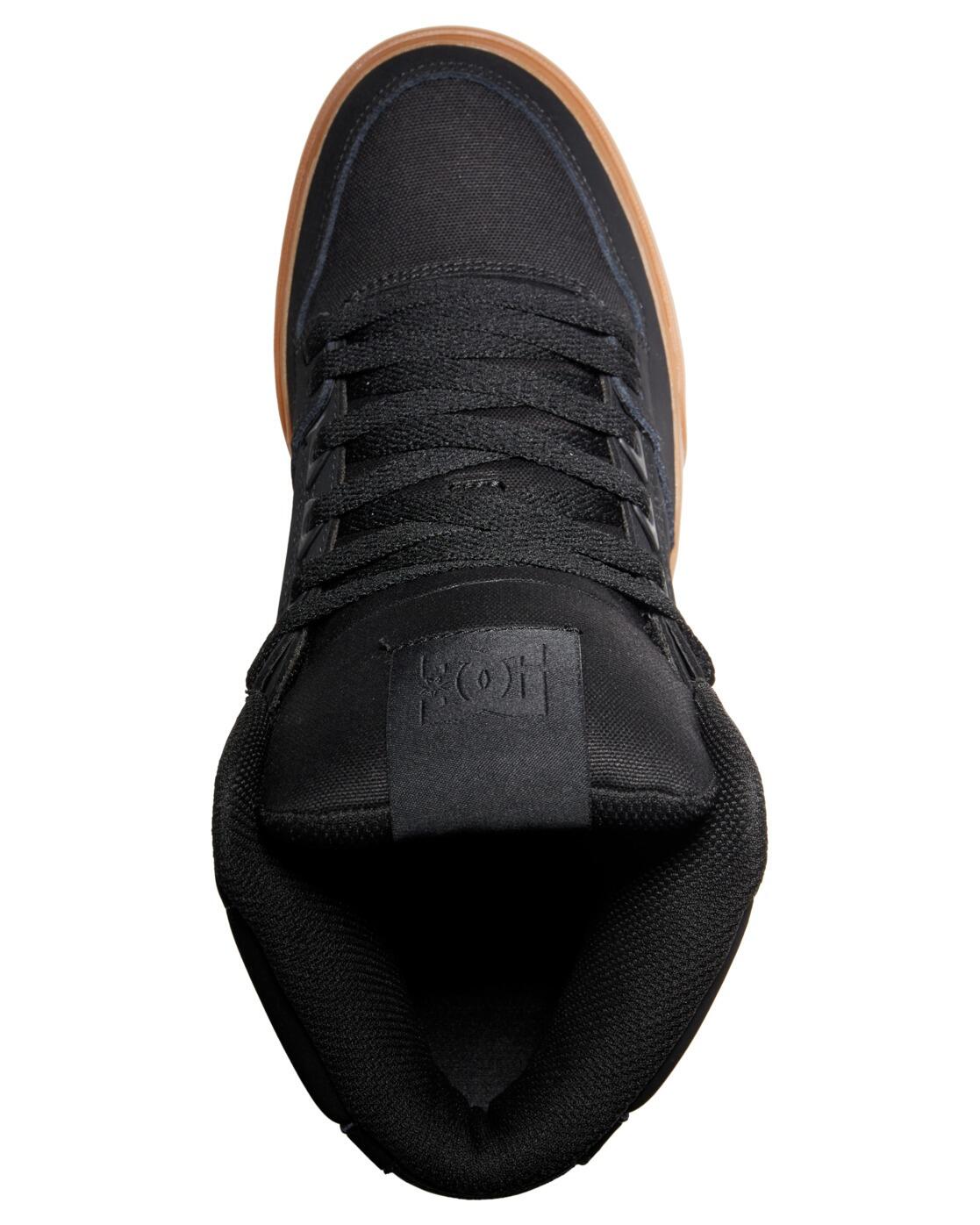 Zapatillas de caña alta PURE SE Negro Hombre 4/4