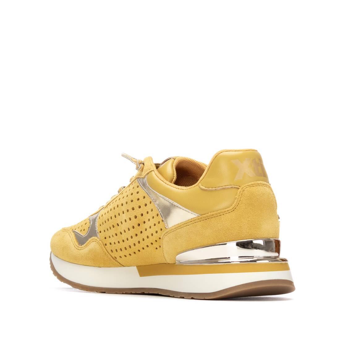 Zapatilla De Mujer Xti 145198 Amarillo 3/5