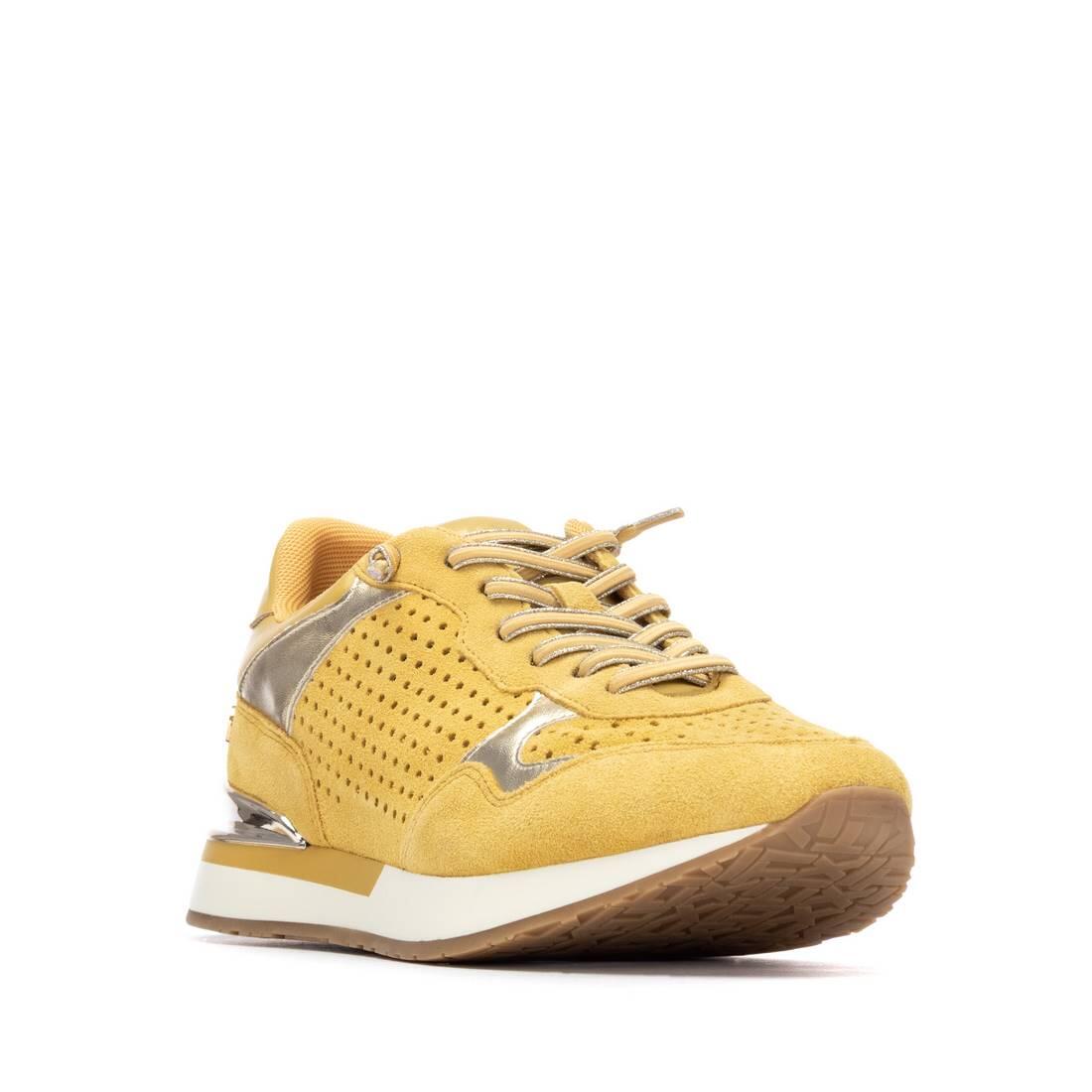 Zapatilla De Mujer Xti 145198 Amarillo 2/5