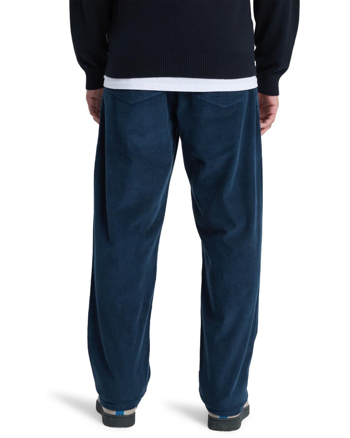 Pantalon TAXER REGULAR CORD Bleu Homme 2/4