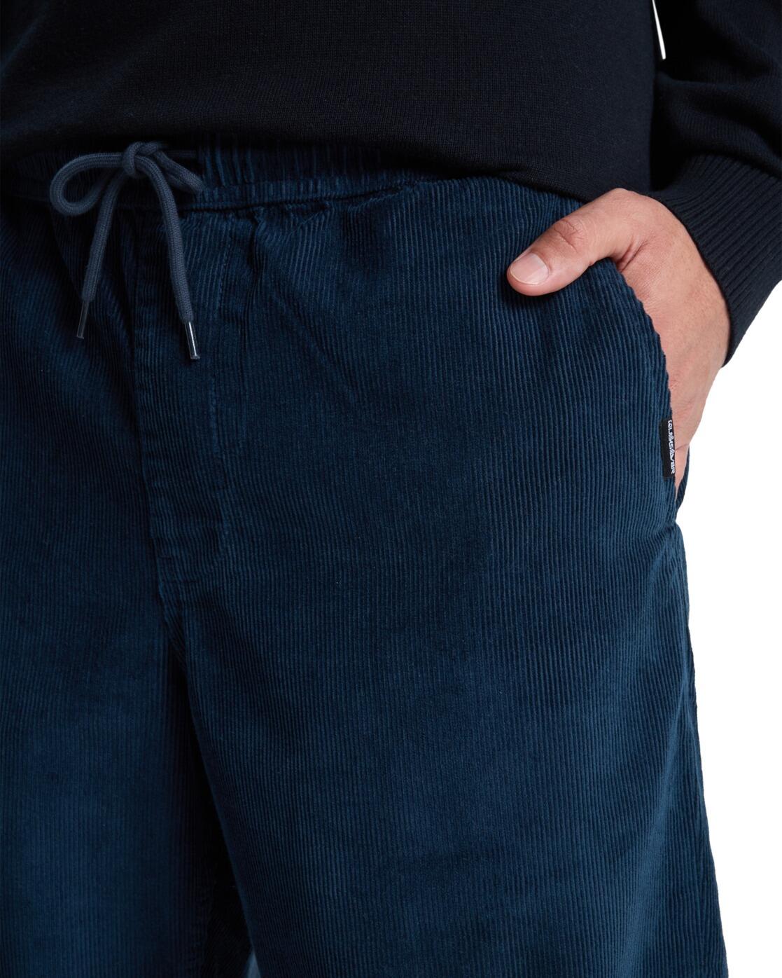 Pantalon TAXER REGULAR CORD Bleu Homme 4/4