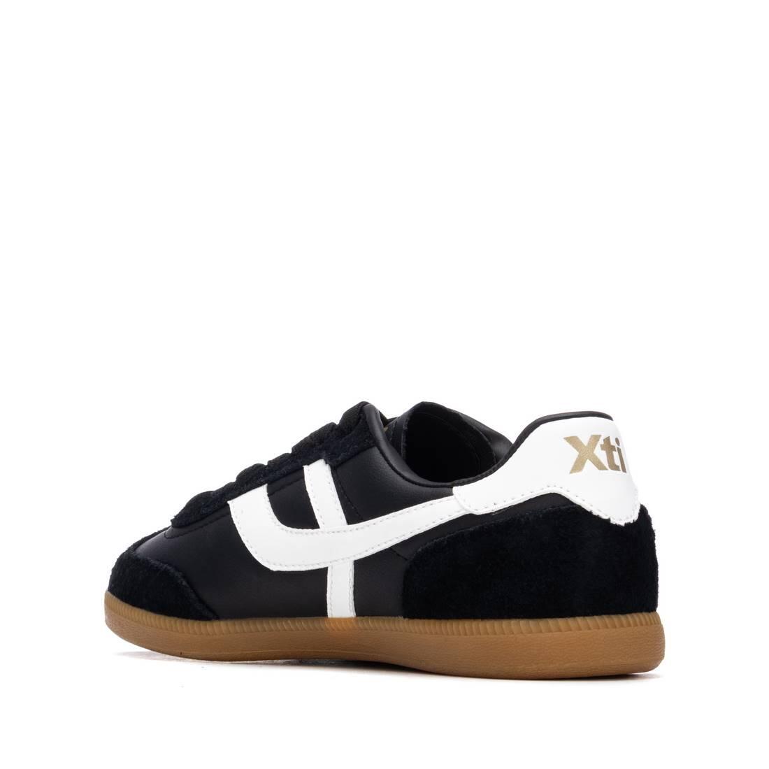 Zapatilla De Mujer Xti 145055 Negro 3/4