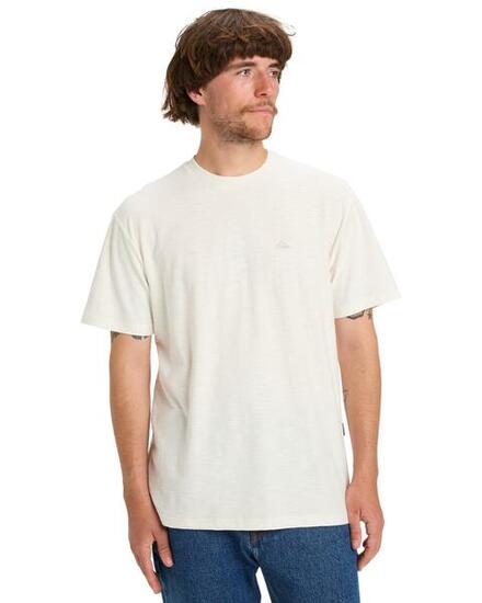T-shirt à manches courtes SLUB ROUNDNECK Blanc Homme