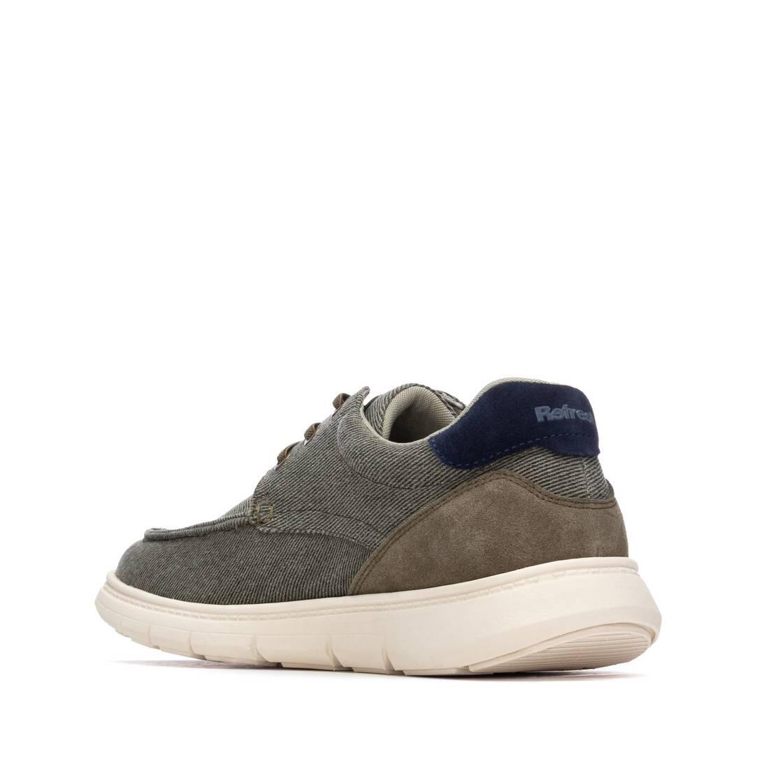 Zapatos Casual Homme Refresh  Vert 3/4