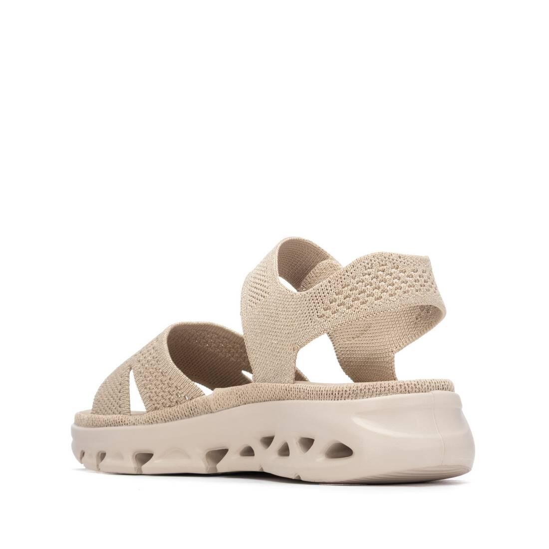 Sandalia De Mujer Xti 145176 Beige 3/5