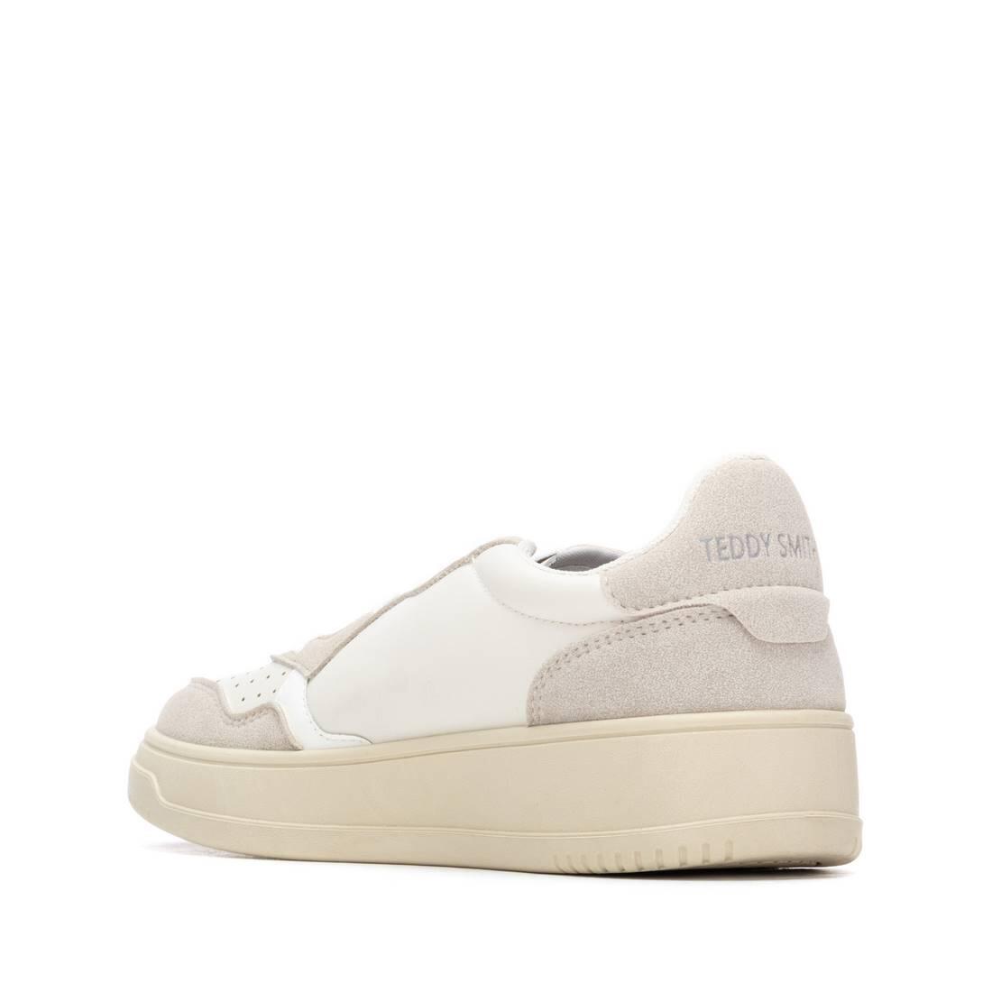 Zapatilla De Mujer Teddy Smith 120540 Blanco 3/4