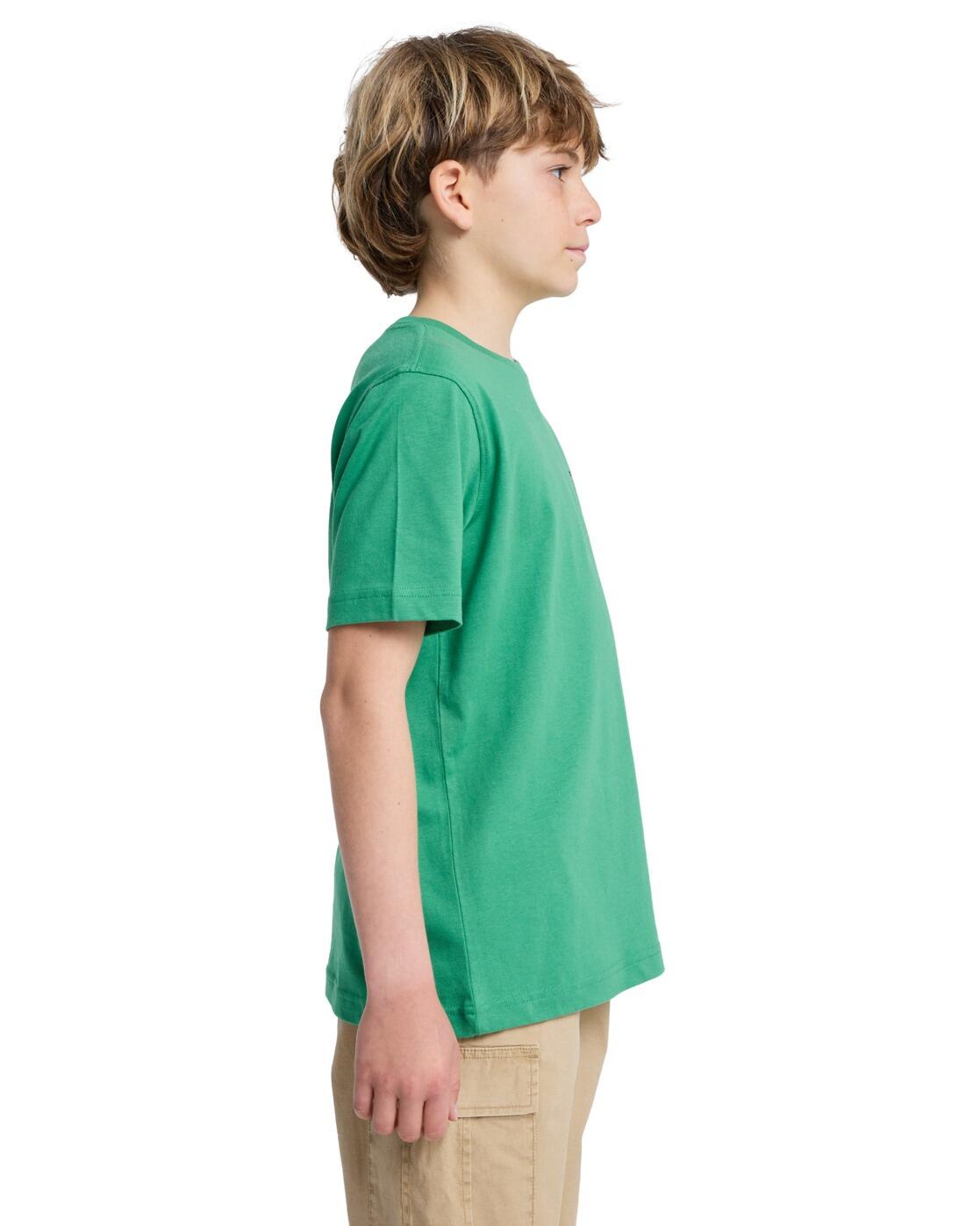 T-Shirt à manches courtes HERITAGE Vert Garçon 3/4