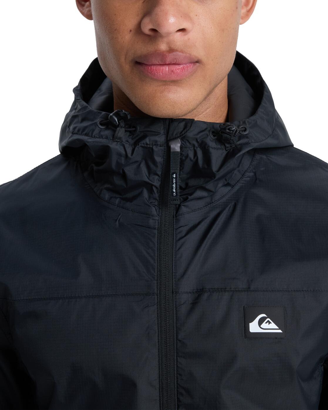 Veste imperméable à capuche OVERCAST 3K TAPE Noir Homme 4/4