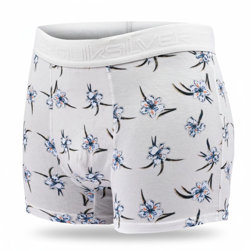 Quiksilver Pack de Boxers Homme Coton Stretch- Pack de 2 7/7