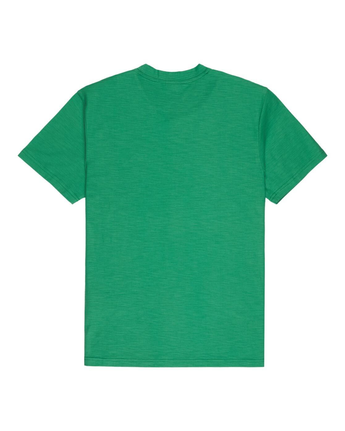T-shirt à manches courtes SLUB ROUNDNECK Vert Homme 2/3