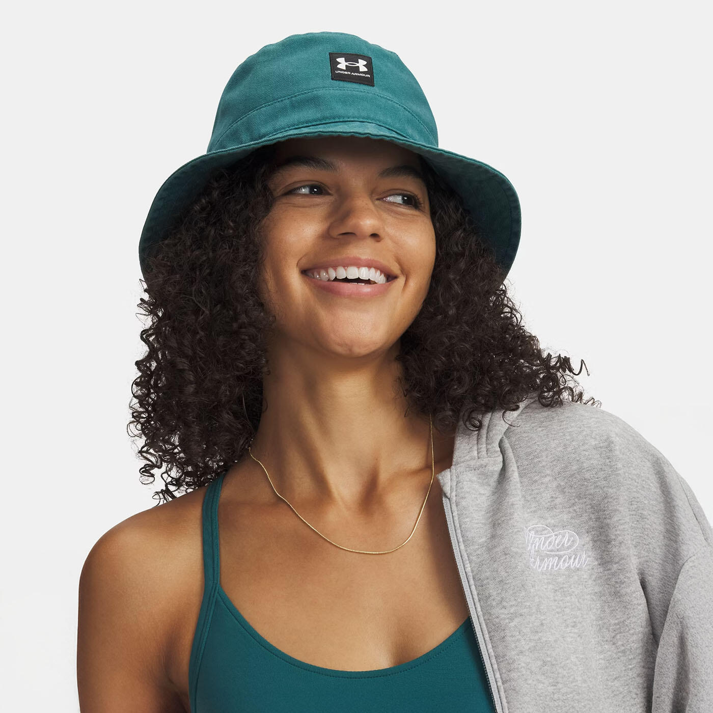 Under Armour Ua Essential Bucket Hat Volwassenen Groen 3/3