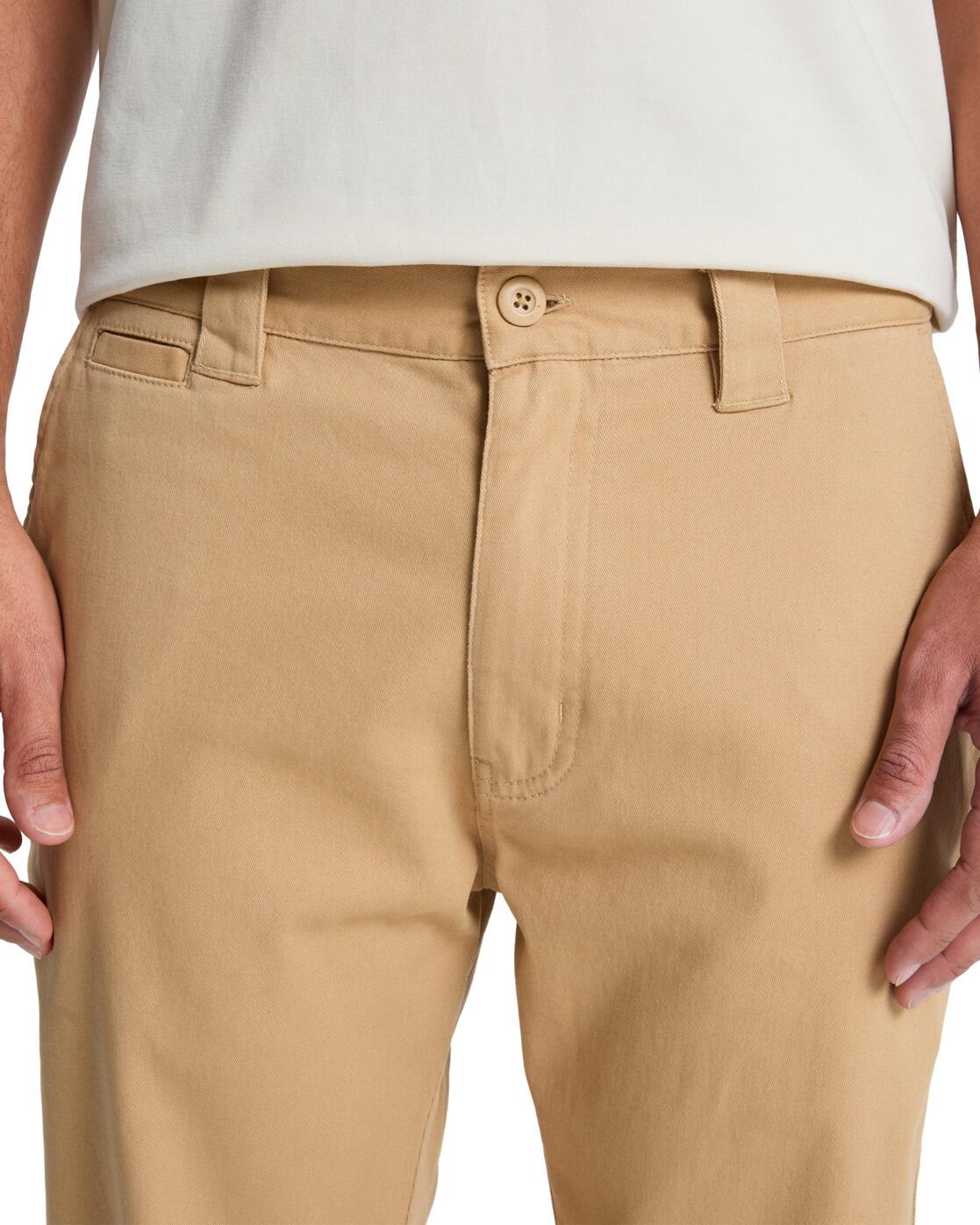 Pantalon UNION STRAIGHT TAPPERED Beige Homme 4/4