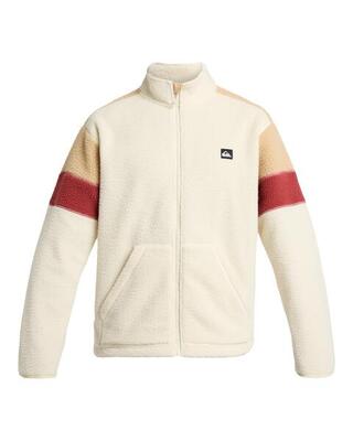 Fleece mit Reißverschluss CLEAN COAST BLOCK Braun Herren