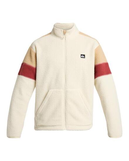 Fleece mit Reißverschluss CLEAN COAST BLOCK Braun Herren