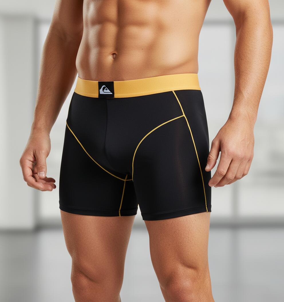 Quiksilver Pack de 2 Boxers Homme Microfibre Sport 5/7