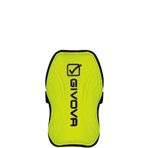 Protectii tibie Givova Parastinco Boss, galben fluorescent Senior 2/2