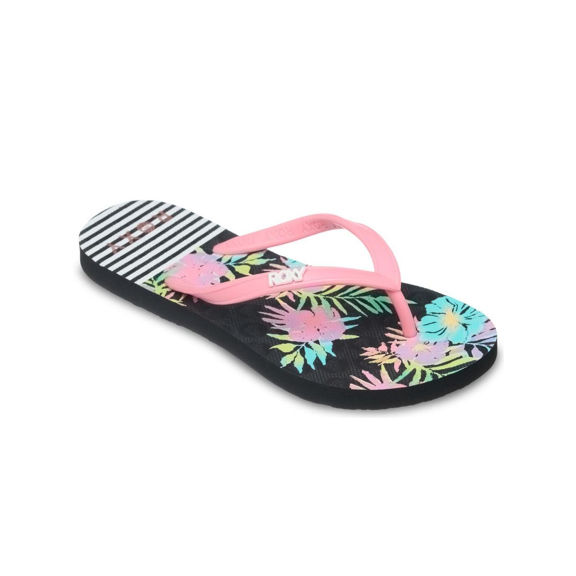 Roxy - Sandales Rg Viva Stamp Fille - Sandales - Noir - Decathlon