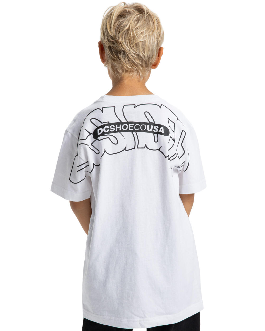 T-shirt à manches courtes Blanc Garçon 2/4