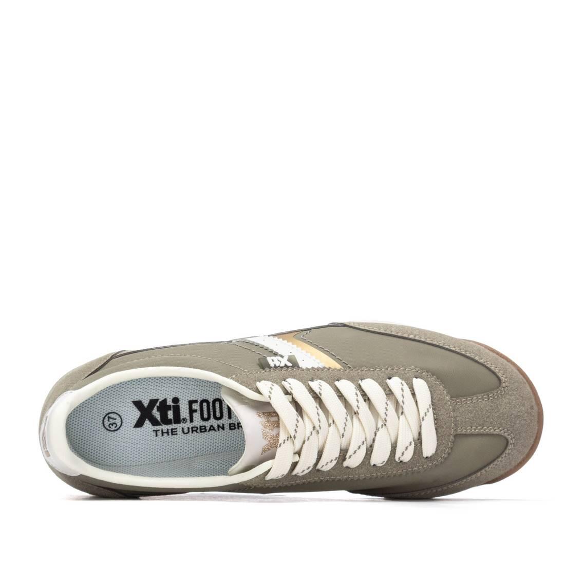 Baskets Xti modèle 145090-KAKI pour femmes 5/6