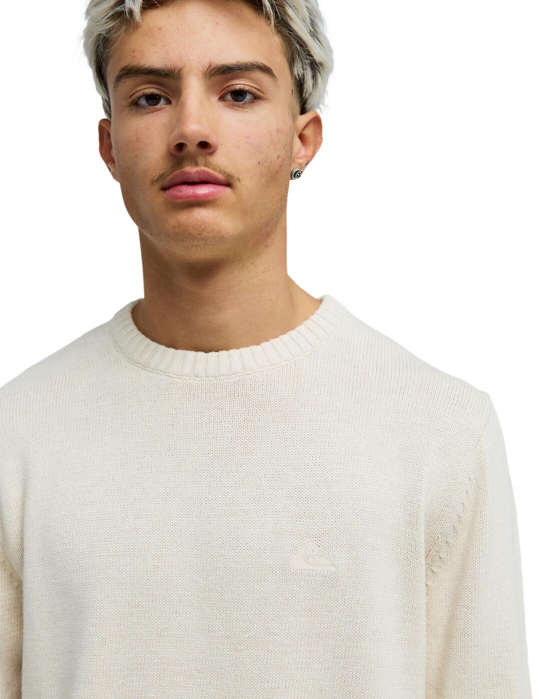 Pull SALT WATER Blanc Homme 4/4