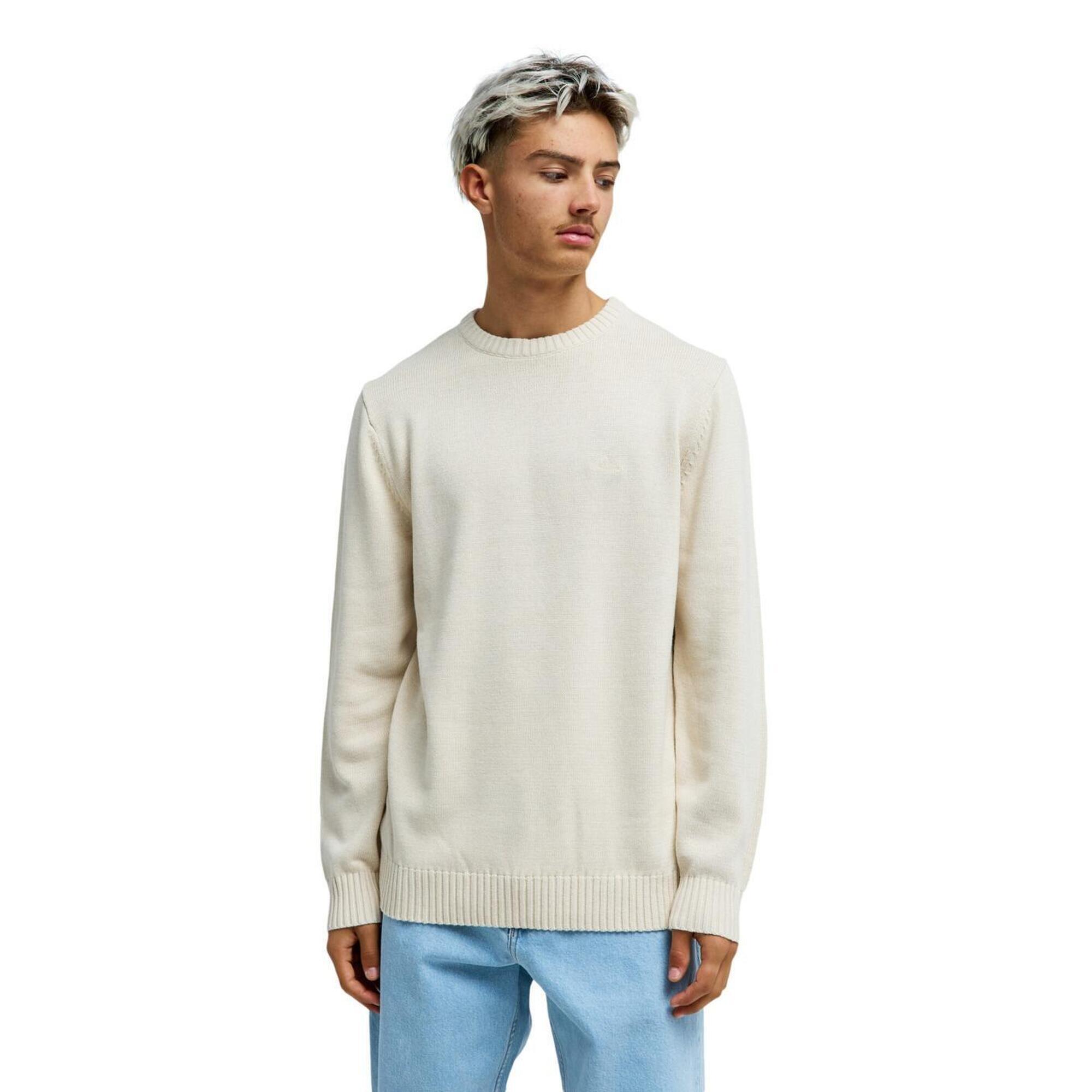 Quiksilver - Pull Salt Water Blanc Homme - Pull - Blanc - Decathlon