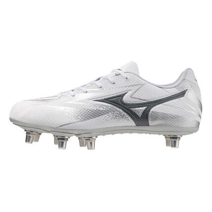 Crampons de rugby Mizuno Waitangi Pro Blanc et gris