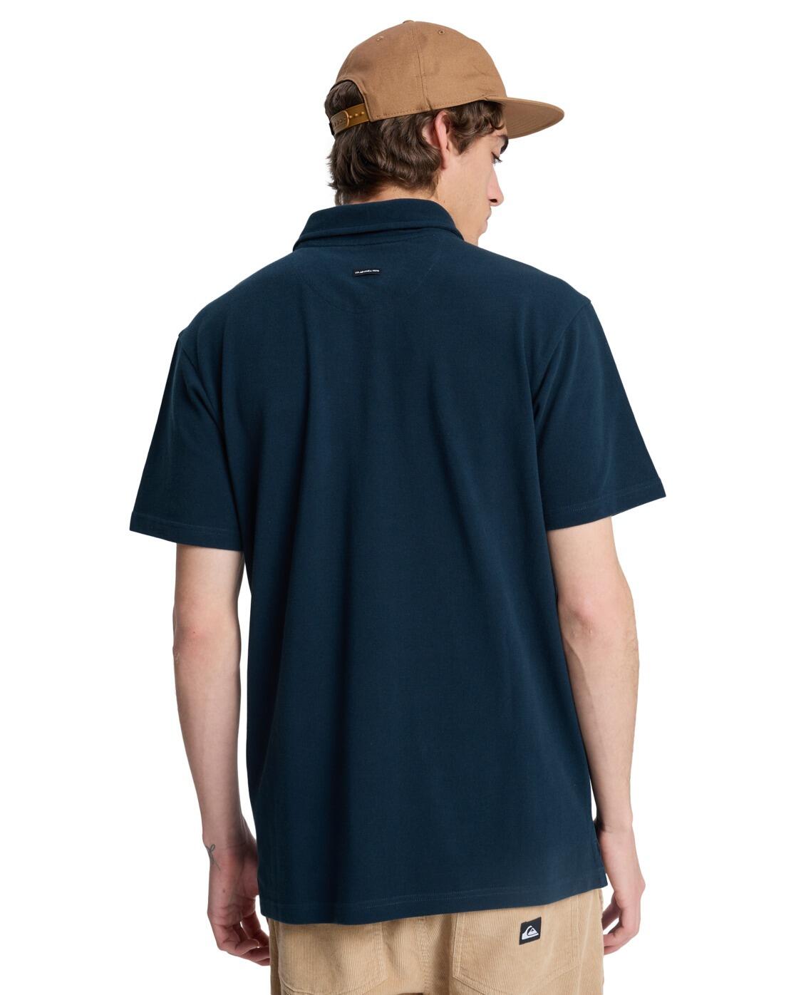 Polo à manches courtes MW PIQUE POLO Bleu Homme 2/4