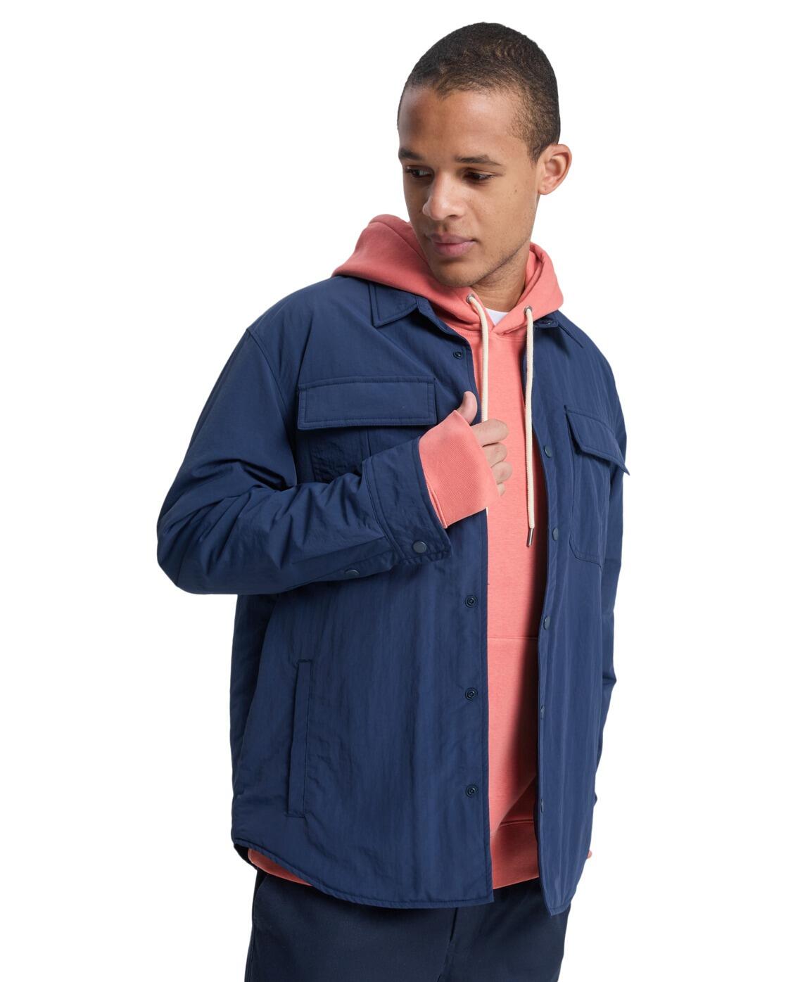 Surchemise isolante COLD SNAP Bleu Homme 3/4