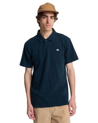 Poloshirt met korte mouwen mw pique polo blau heren