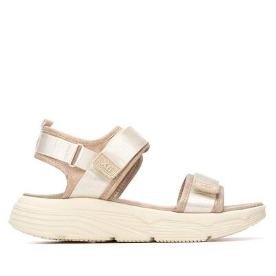 Platte sandalen dames xti beige
