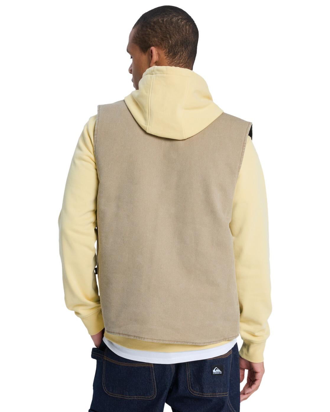 Veste sans manche SURF CHORES Beige Homme 2/4