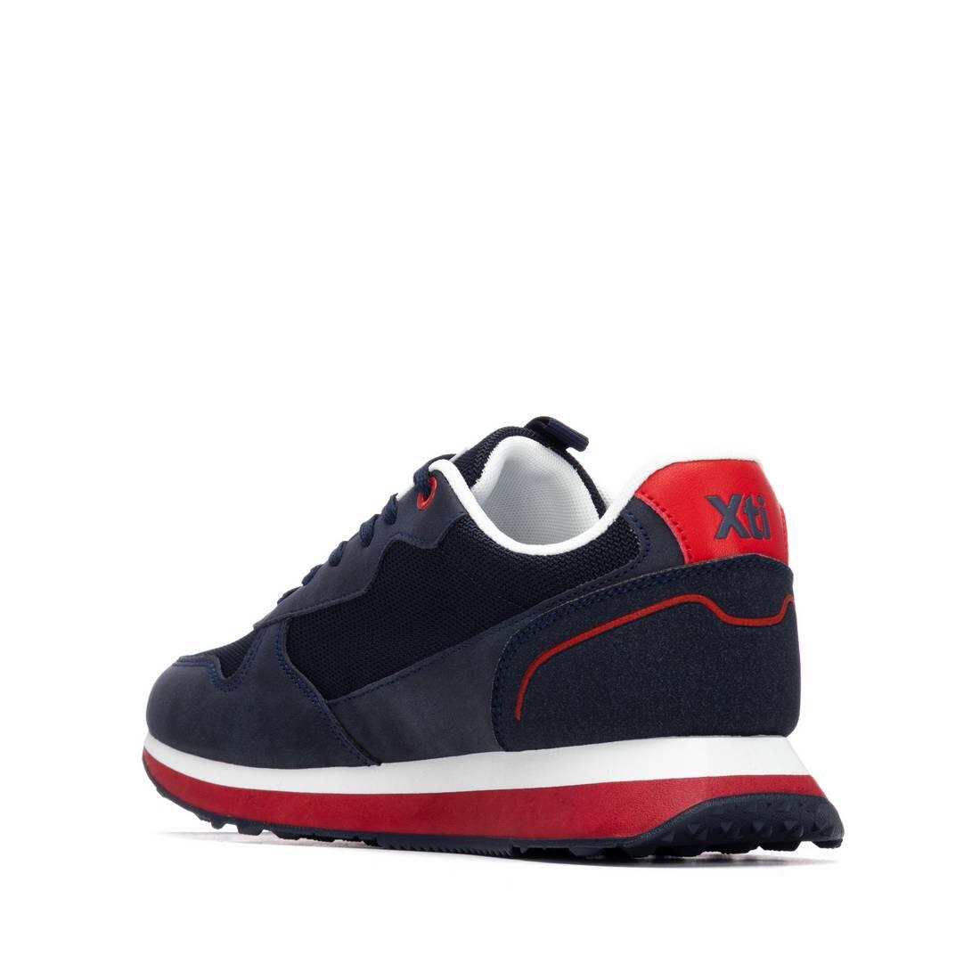 Zapatilla De Hombre Xti 145703 Navy 3/4