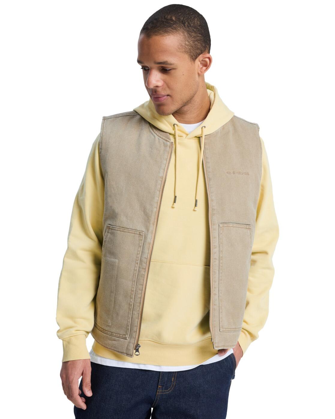 Veste sans manche SURF CHORES Beige Homme 1/4