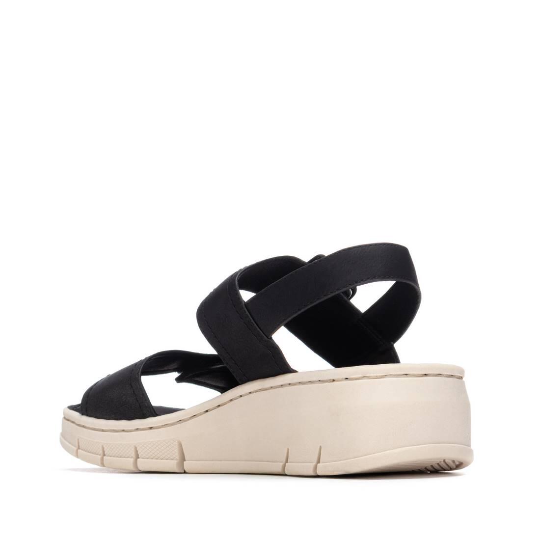 Sandalia De Mujer Xti 145396 Negro 3/4
