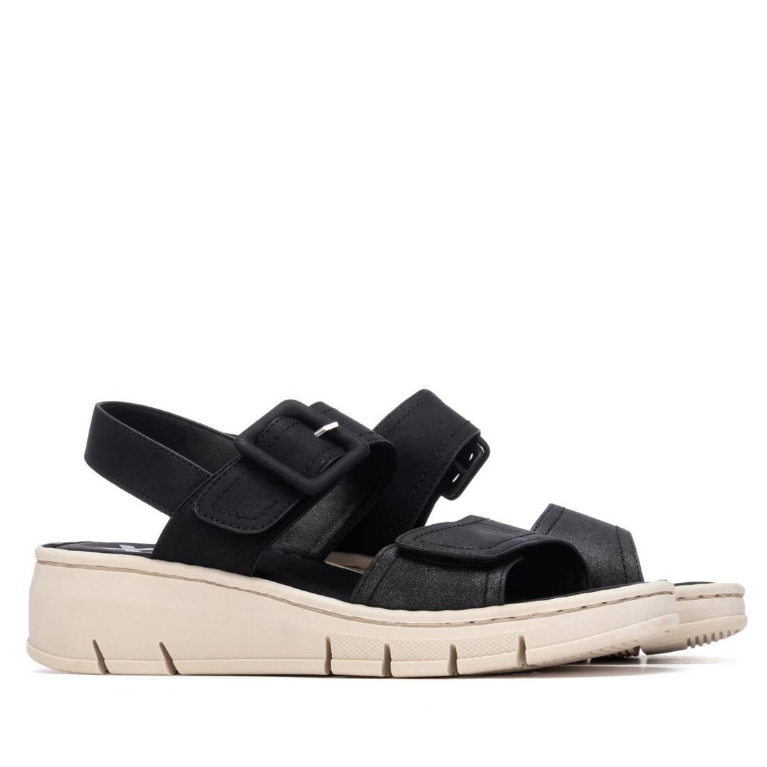 Sandalia De Mujer Xti 145396 Negro 4/4