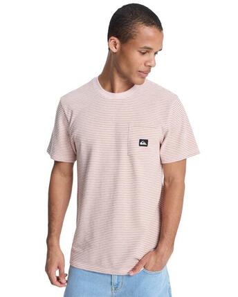 T-Shirt à manches courtes LOPAZ STRIPED POCKET Noir Homme