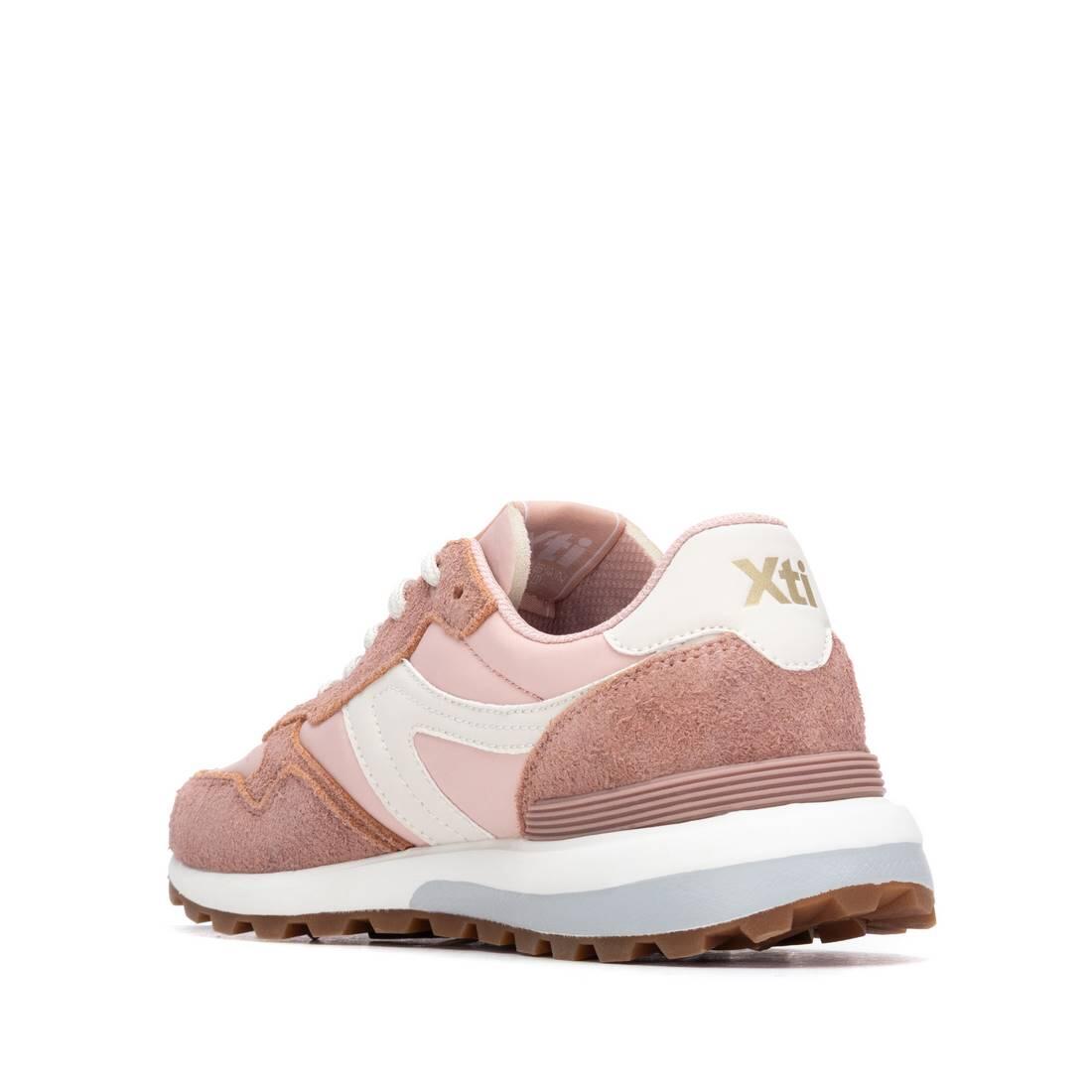 Zapatilla De Mujer Xti 145065 Nude 3/5