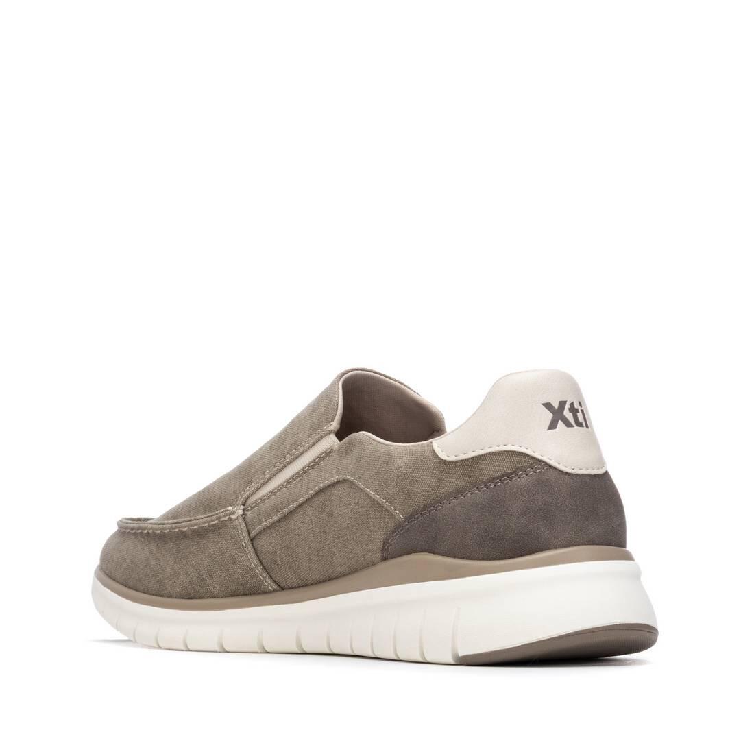Zapato De Hombre Xti 145763 Taupe 3/4