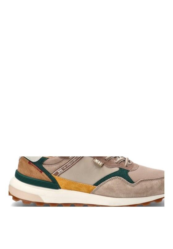 Deportivas Casual Hombre Suela Plana - Modelo 145717 Beige 6/6
