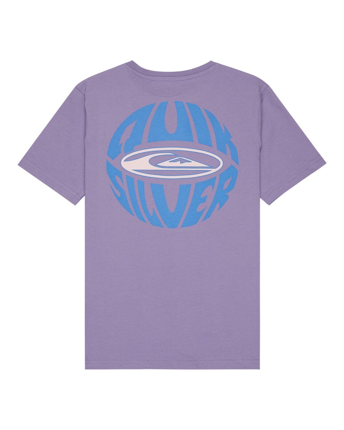 T-Shirt à manches courtes QUIK GLOBE Violet Garçon 2/3
