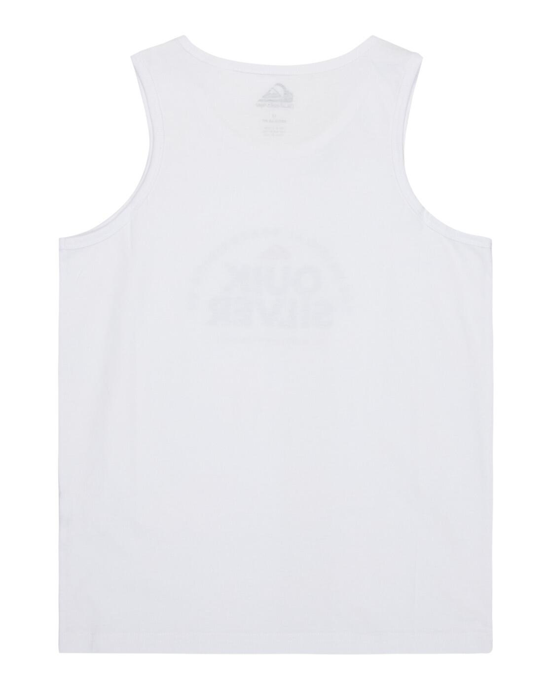 Camiseta sin mangas FUNDAMENTAL RIDE Blanco Niño 2/3