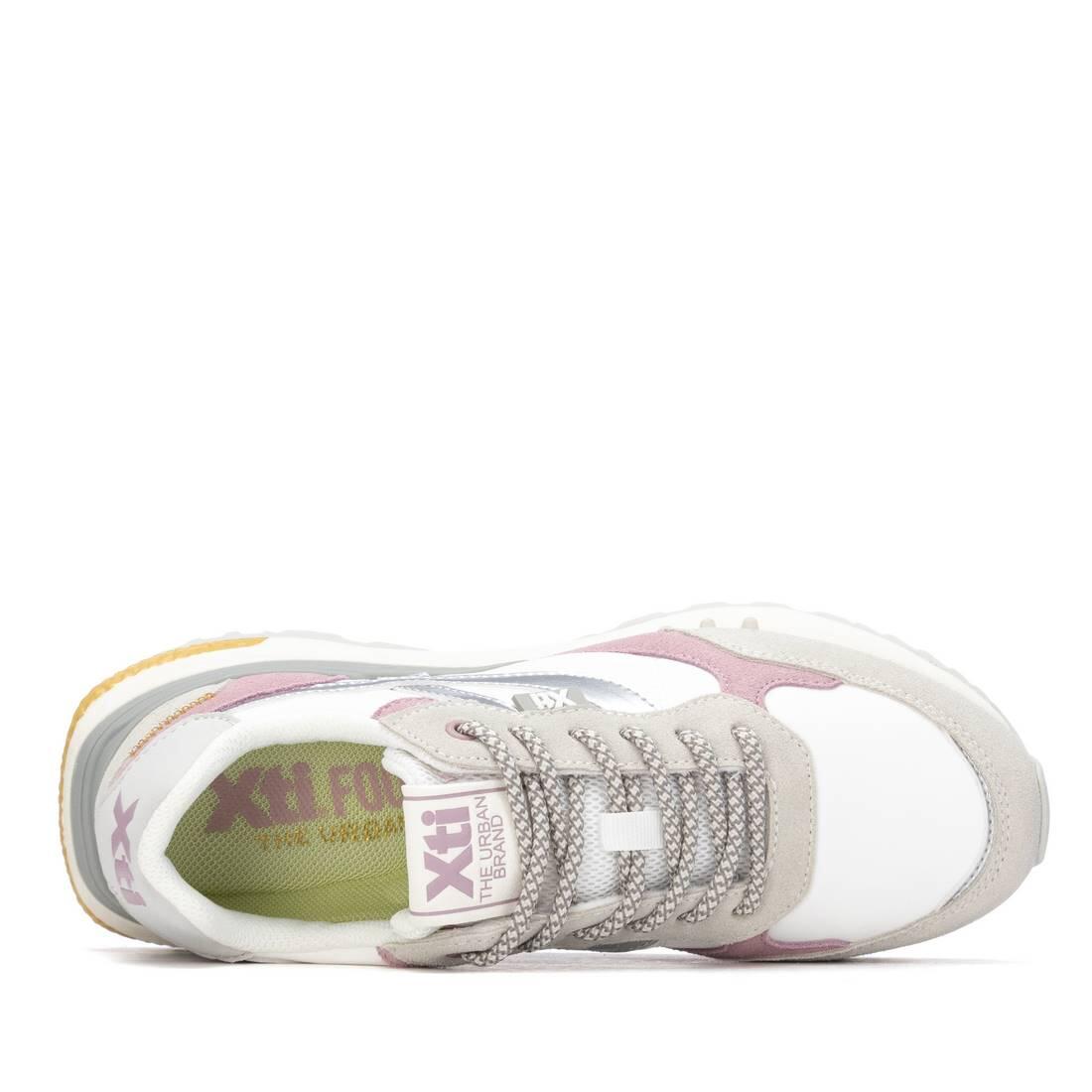 Zapatilla De Mujer Xti 145405 Blanco 5/5