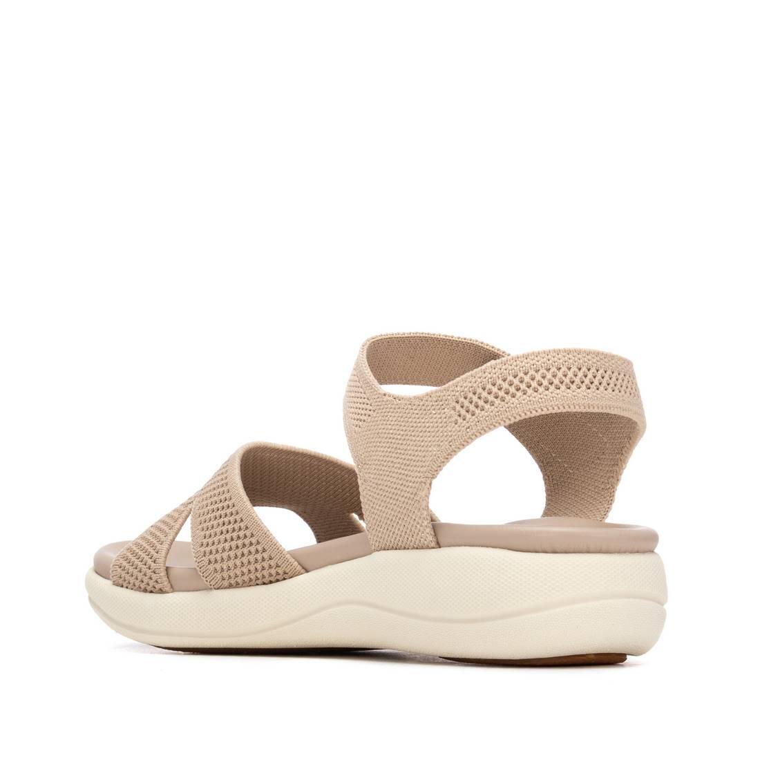 Sandalia De Mujer Xti 145156 Beige 3/5